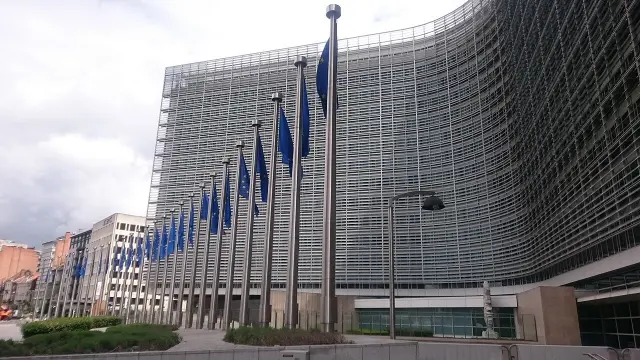 Berlaymont-Gebäude der EU-Kommission in Brüssel